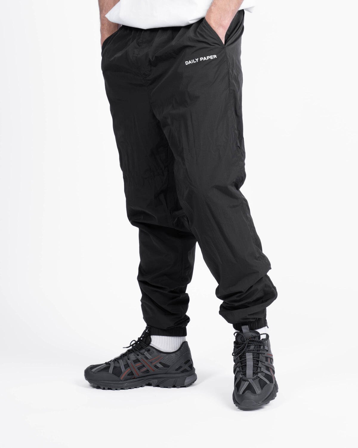 Daily paper track pants black online